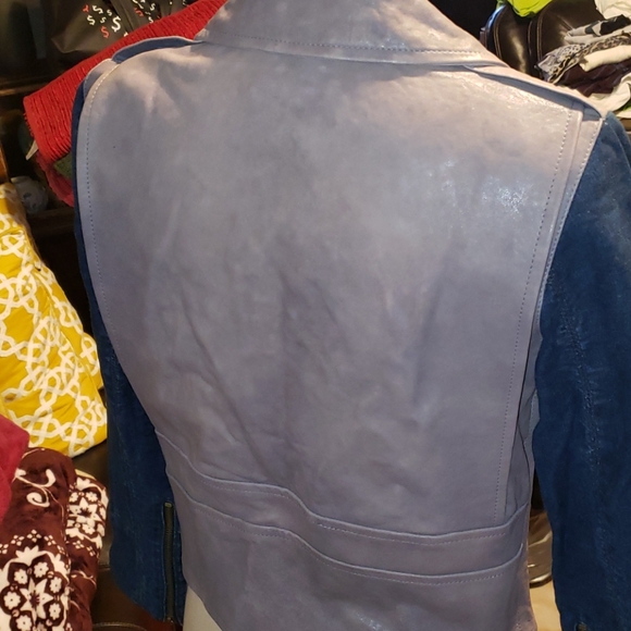 MiH Jeans/leather jacket - Picture 4 of 11